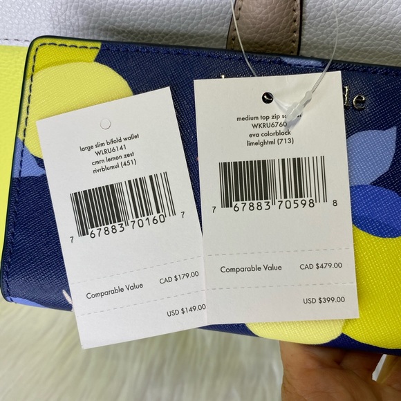 🍋 Kate Spade 🍋 Eva Satchel & Bifold Wallet - Picture 12 of 12